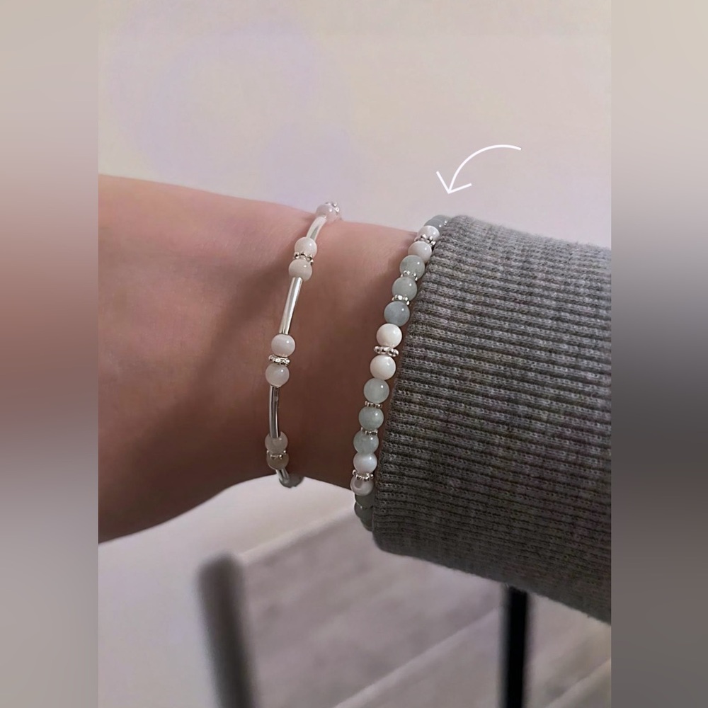 Delicate bracelet made with love